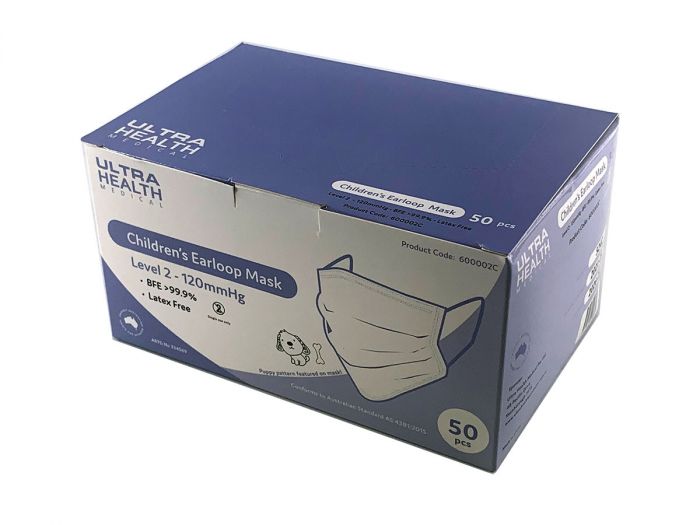 CLEANSTAR - DISPOSABLE CHILDREN'S FACE MASK - BOX OF 50