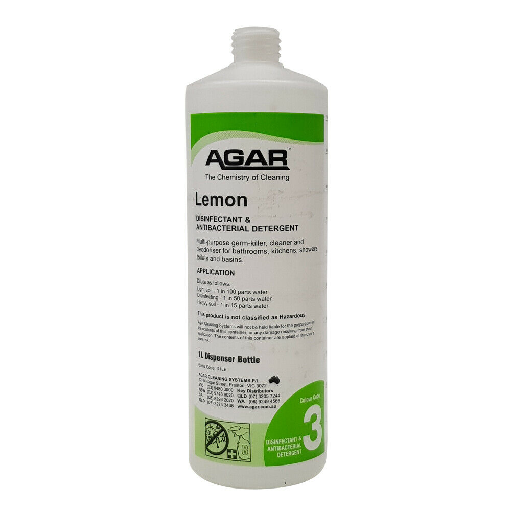 AGAR-DISINFECTANTS BOTTLE 1L