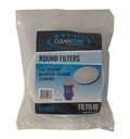 CLEANSTAR - PULLMAN AND NILFISK BACKPACK VACUUM ROUND PRE-MOTOR FILTERS 10-PACK