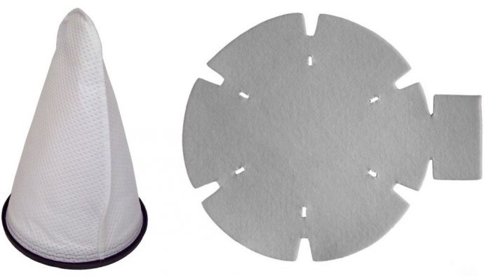 CLEANSTAR - PACVAC SUPERPRO 700 AND PRO SERIES I, II AND III BACKPACK CLOTH FILTER BAG AND DISC FILTER