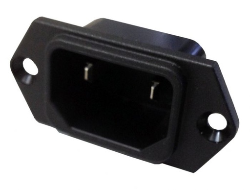 ICLEANSTAR - MALE 2 PIN IEC POWER SOCKET FOR BACKPACK VACUUMS
