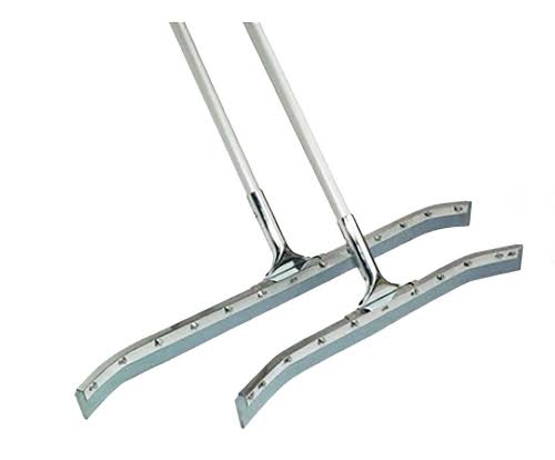 LARGE STEEL CURVED FLOOR SQUEEGEE