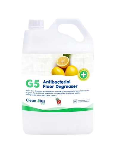 CLEAN PLUS - G5  ANTIBACTERIAL FLOOR DEGREASER - 5L