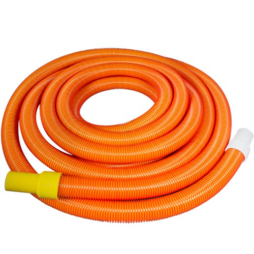 POLIVAC – 10M G-VAC ORANGE/BLACK VACUUM HOSE WITH 38MM CUFFS