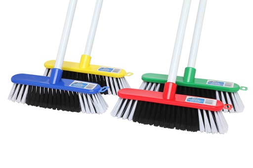 EDCO ECONOMY INDOOR BROOM WITH HANDLE