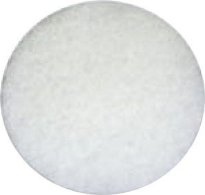 [PS-04] CLEANSTAR-13&quot;POLISH PAD (WHITE)-PS001/002