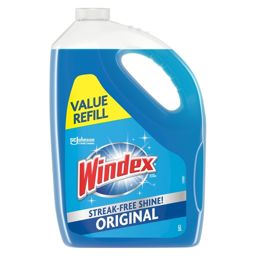 [318254] WINDEX - GLASS &amp; WINDOW CLEANER ORIGINAL REFILL - 5L