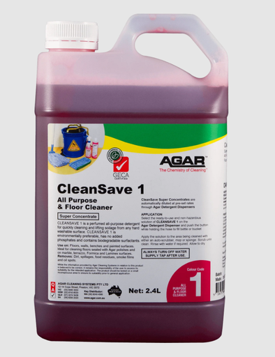 [CLG12] AGAR - CLEANSAVE 1 GECA