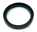 CLEANSTAR - UNIVERSAL VACUUM CLEANER MOTOR BASE GASKET - 145MM DIAMETER - THICK HARD RUBBER