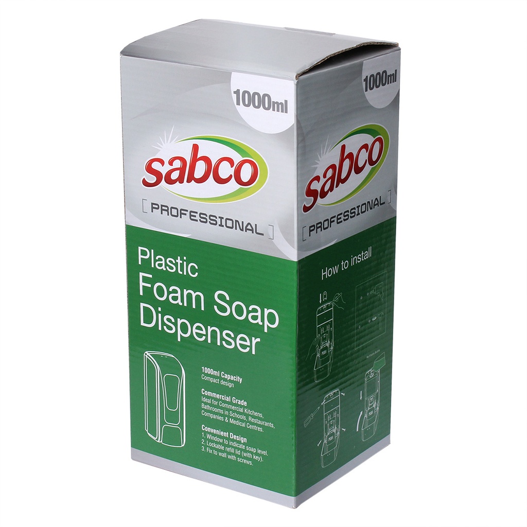 SABCO - PLASTIC FOAM SOAP DISPENSER