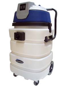 CLEANSTAR - COMMERCIAL VACUUM 90L PLASTIC WET DRY WITH DUMP HOSE