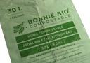 CLEANSTAR - BONNIE BIO 30L COMPOSTABLE BIN &amp; RUBBISH BAGS – ROLL OF 15