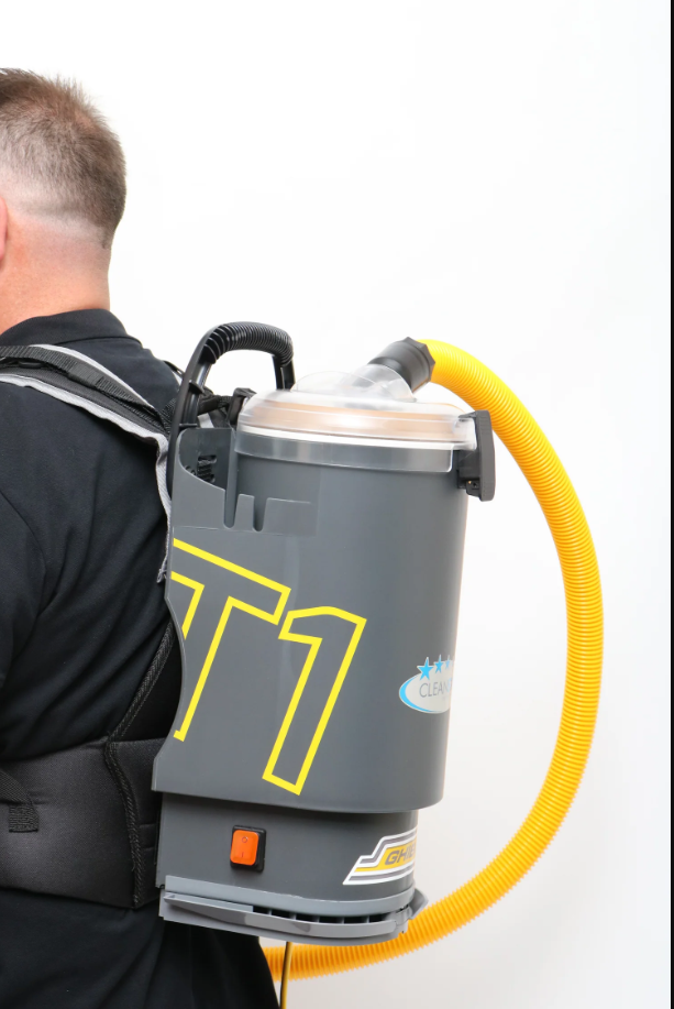 CLEANSTAR –T1V3 BACKPACK - CHARCOAL (WITH CLEAR LID)