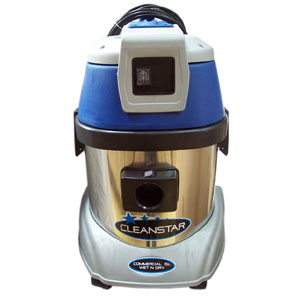 CLEANSTAR-COMMERCIAL VACUUM 15L STAINLESS STEEL