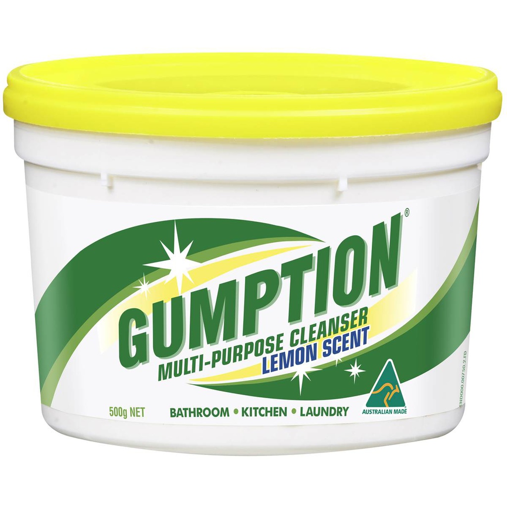 GUMPTION - MULTI-PURPOSE CLEANSER LEMON SCENT 500GM