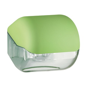 [D619GR] STANDARD TOILET TISSUE SINGLE ROLL DISPENSER (GREEN)