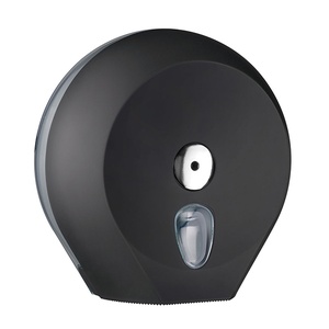 [D756BL] SINGLE JUMBO TOILET TISSUE DISPENSERS (BLACK)