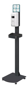 [DISP001] CLEANSTAR - TOUCHLESS HAND SANITISER AND SOAP DISPENSER STATION STAND