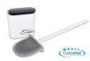 CLEANSTAR -SILICONE MULTI-PURPOSE TOILET BRUSH AND HOLDER