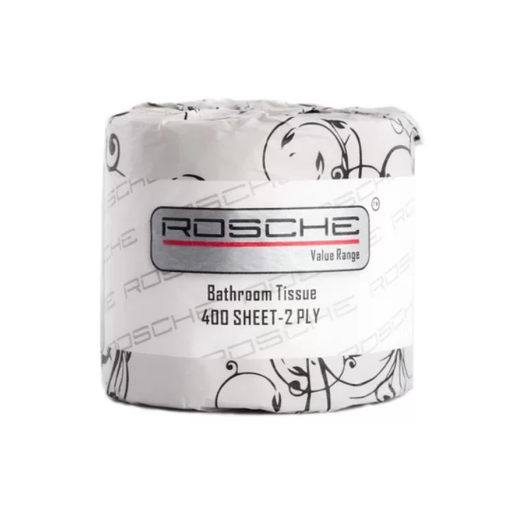 ROSCHE "CLASSIC" 2 PLY 400 SHEET - 48 ROLLS/CTN