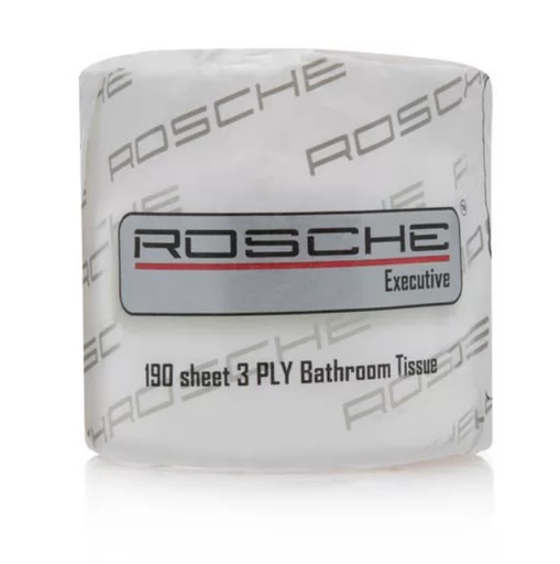 [6000e] ROSCHE 3 PLY 250'S "QUILTED" - 48 ROLLS/CTN
