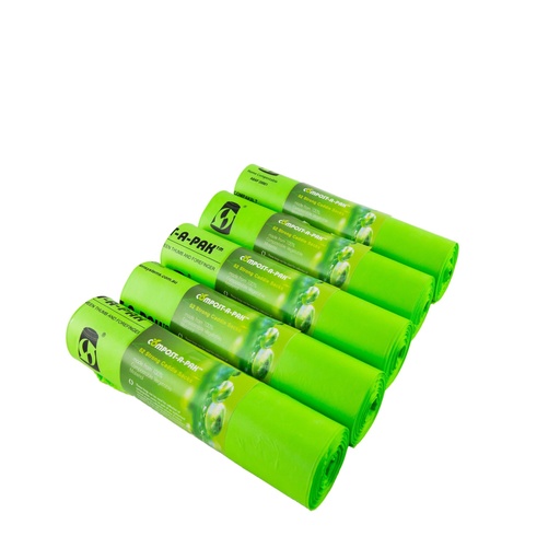 [CPK8L-R52-450] COMPOSTABLE 8L – 45 ROLLS OF 52 LINERS